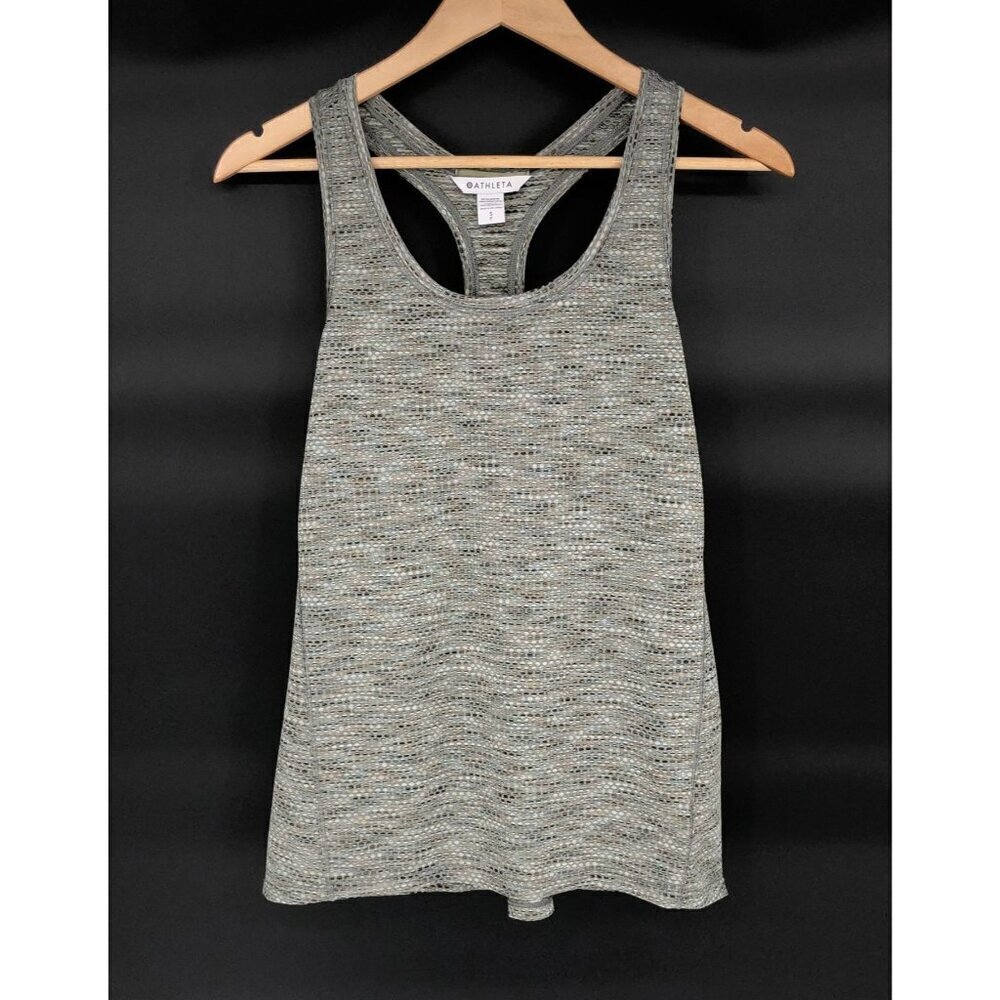 Athleta Ultimate Scoop Mesh Tank Top Womens S Racerback Workout Activewear Gym